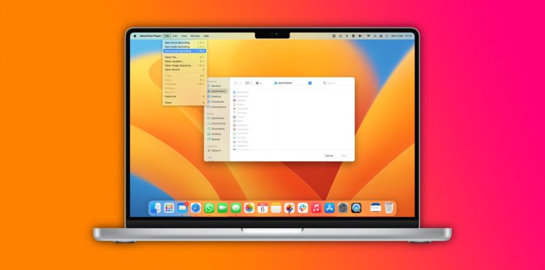 How to screen record on a Mac using QuickTime