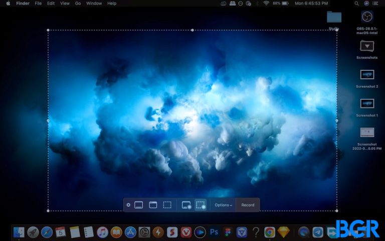 screen record on a Mac