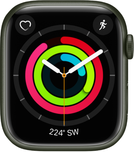 Activity analog watch face