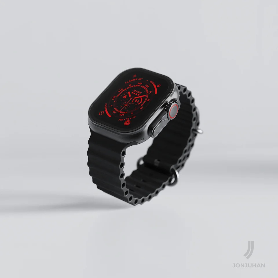 Black titanium apple watch hot sale