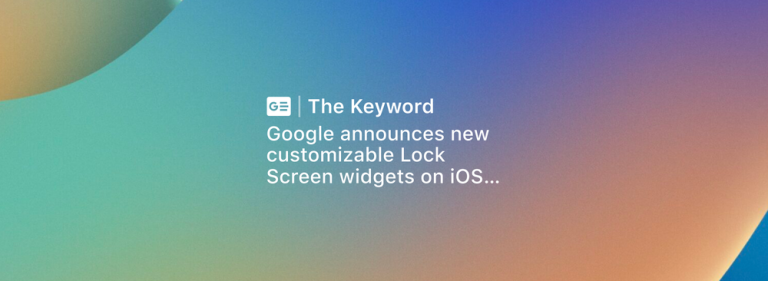 Google News widgets on iOS 16.