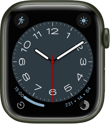 Metropolitan watch face