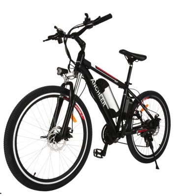 Ancheer e-bike recall: Electric bike with water bottle shaped cylindrical battery.