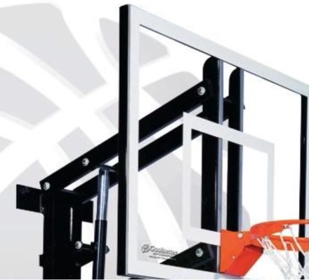 Basketball goals recall: Wall Mount Series Adjustable Height Goalsetter 48-inch goal.