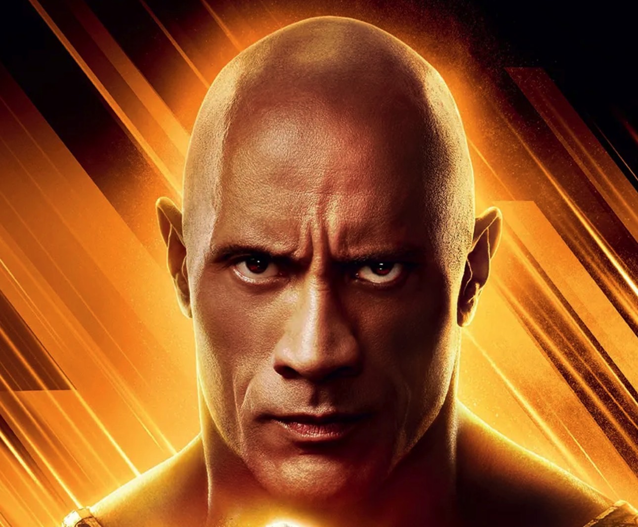 Black Adam (Dwayne Johnson) in Black Adam movie.