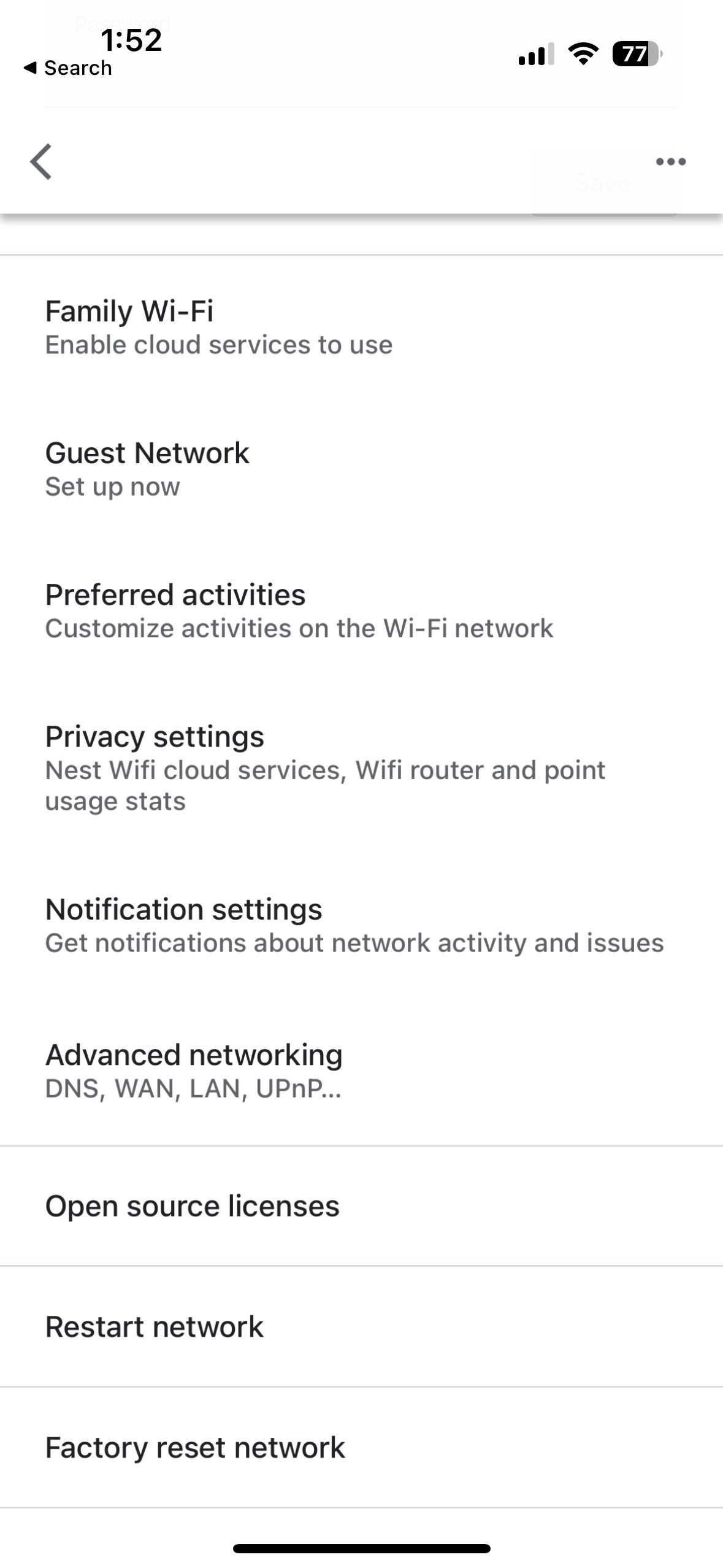 Google home on guest sales network