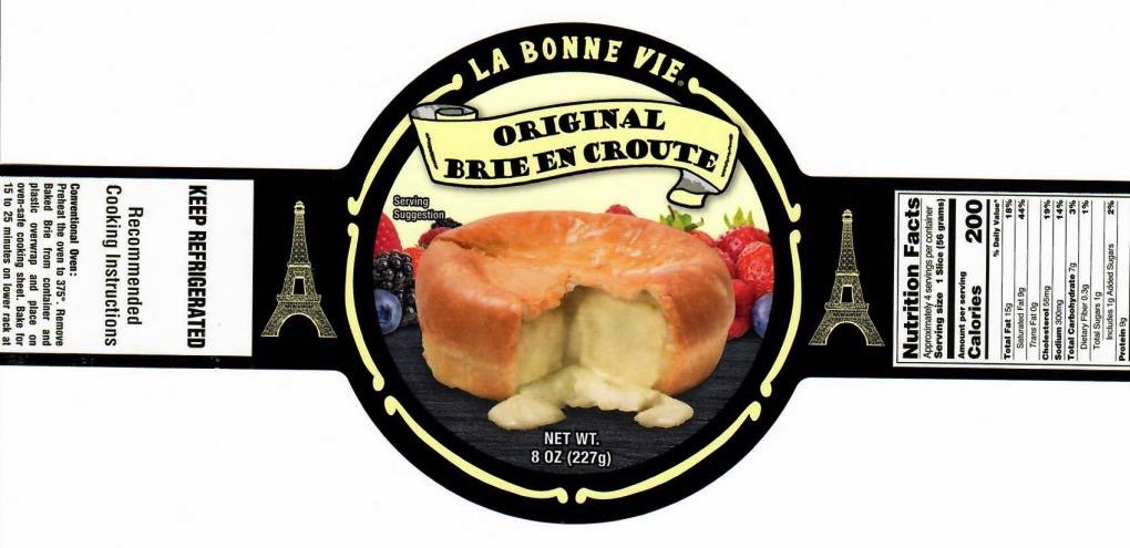 Old Europe recall update: Plain Baked Brie product.