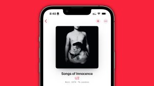 U2 free album on iTunes Store