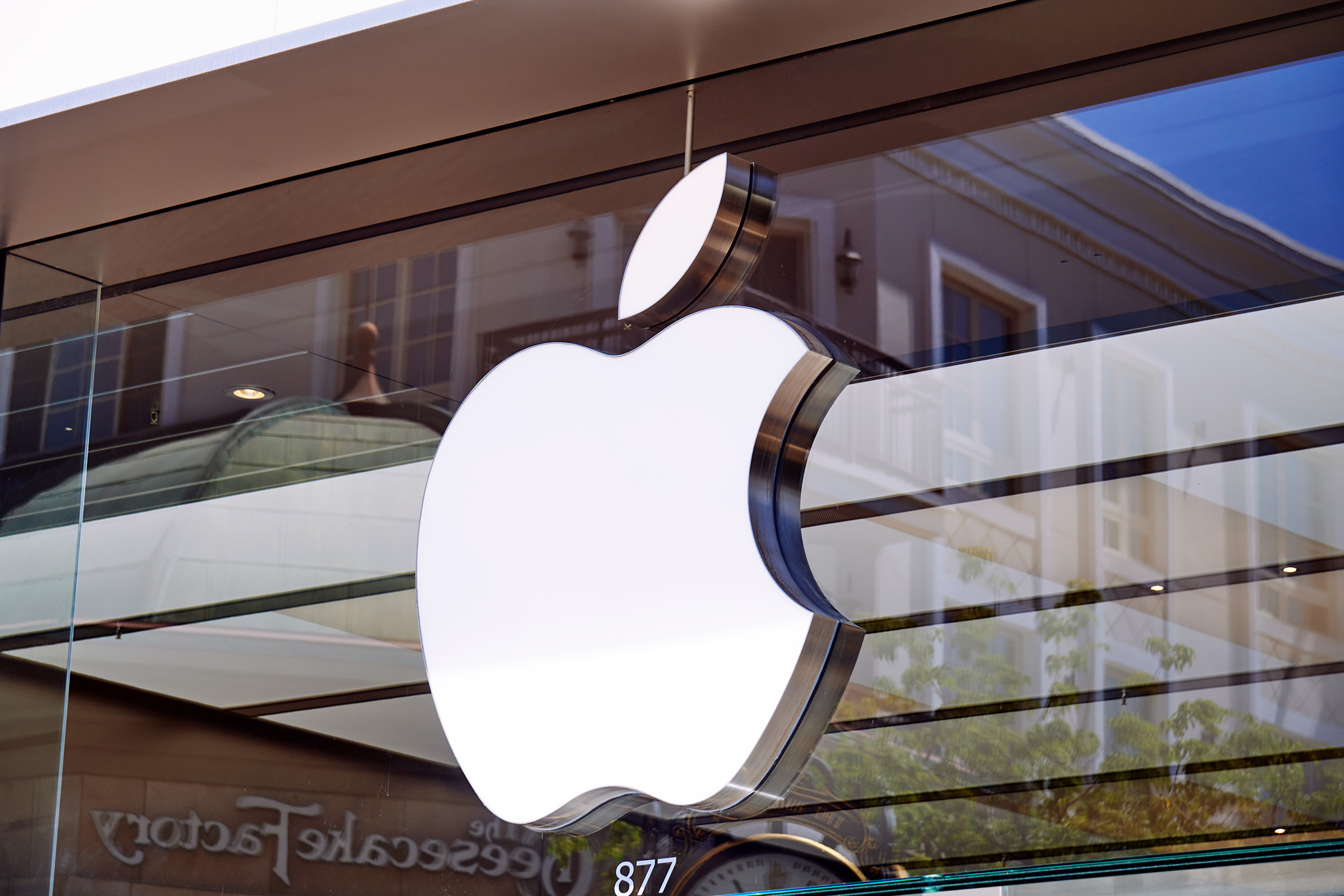 Apple Might Have A Lackluster 2024 As Foxconn Offers Conservative   Apple Store Logo Sign 1 