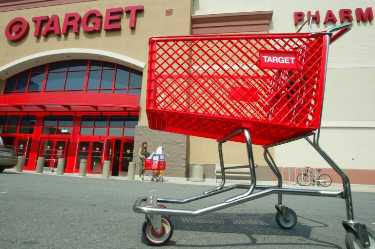 Target store and shopping cart