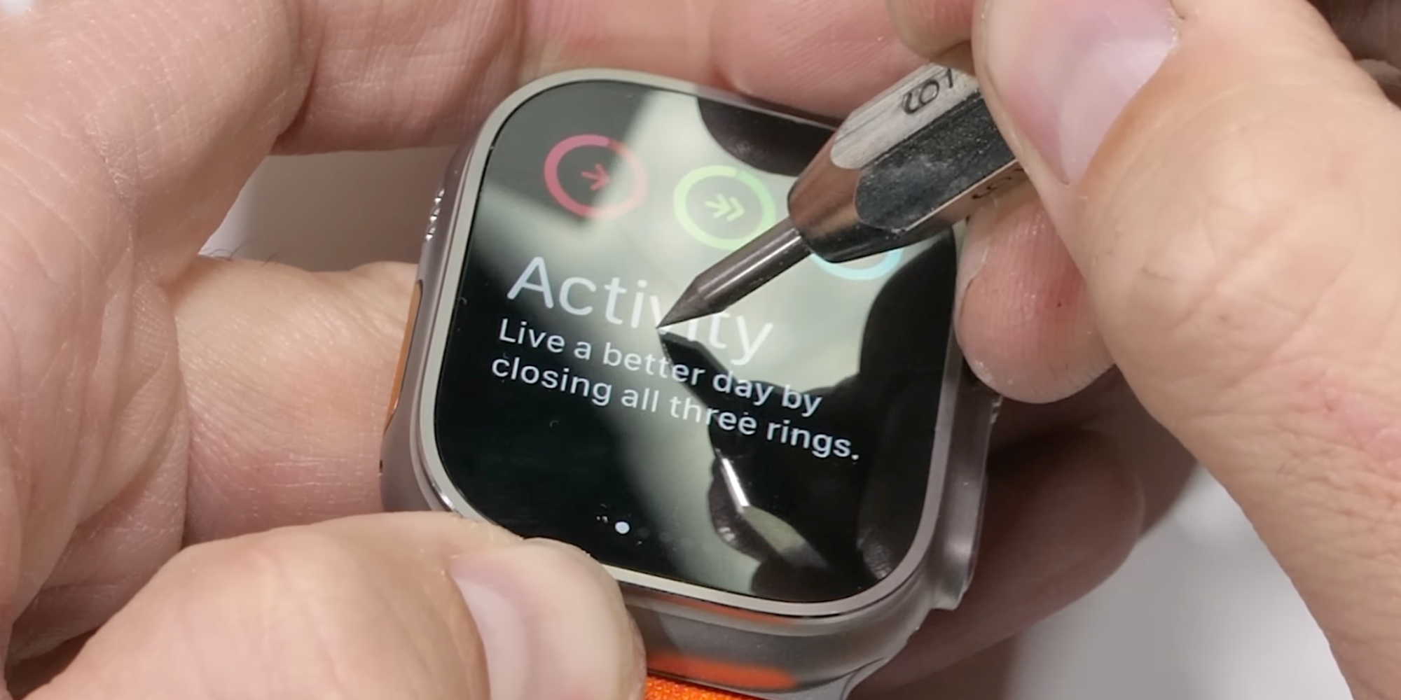 Apple Watch Ultra’s sapphire crystal put to test against competitors