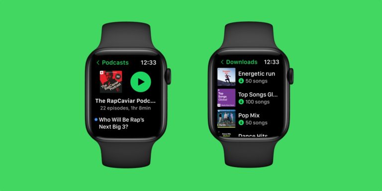 Spotify Apple Watch app