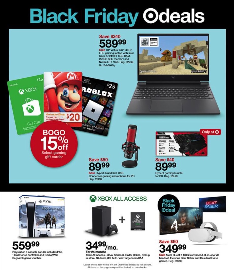 Target Black Friday ad 2022: iPhone 14, Pixel 6a, PS5, & AirPods deals