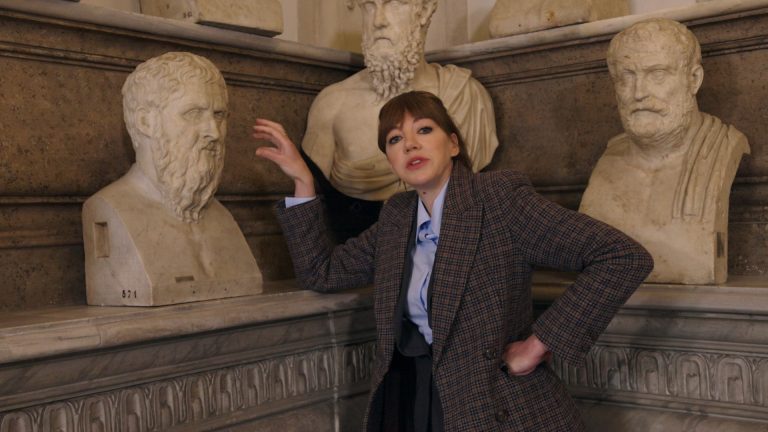 Diane Morgan as Philomena Cunk in Cunk On Earth.