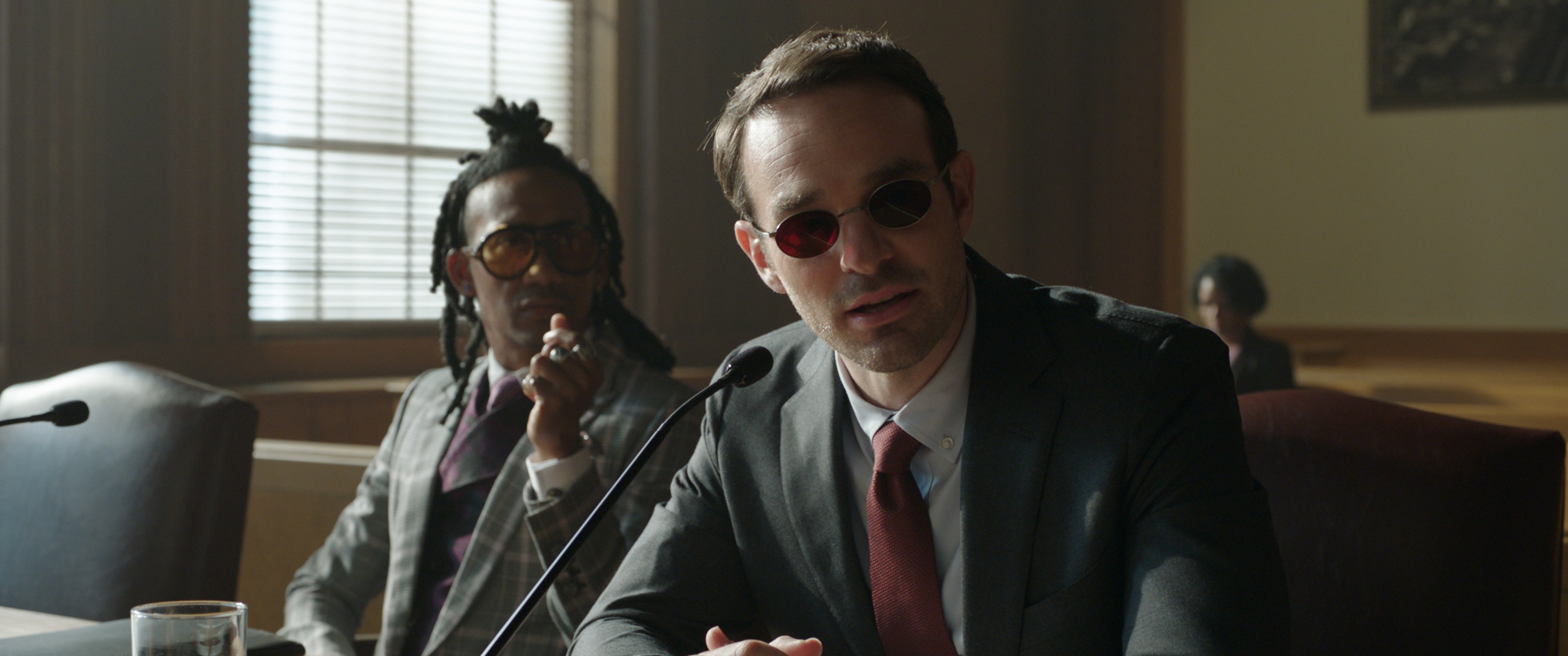 Charlie Cox as Daredevil in She-Hulk: Attorney at Law.