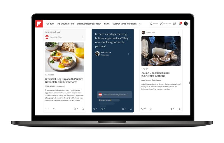 Flipboard on the web