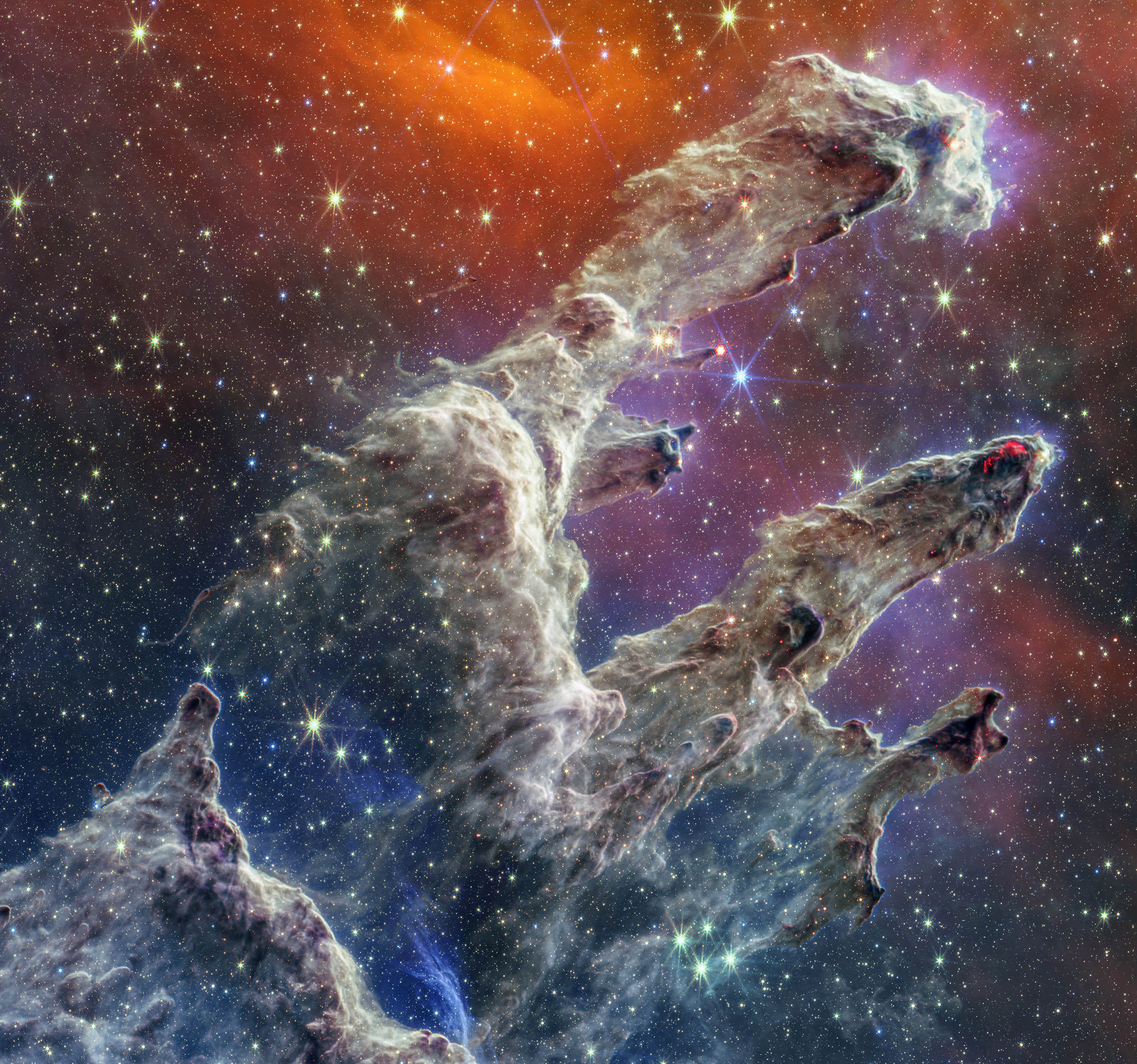 most detailed image of pillars of creation