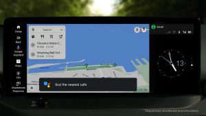 Built-in Google services on the 2023 Honda Accord