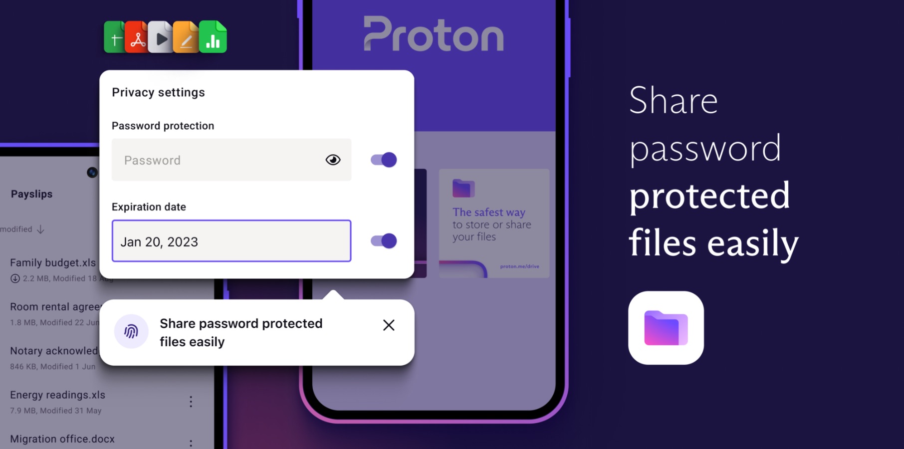 Download Proton Drive for Windows, Android, or iOS