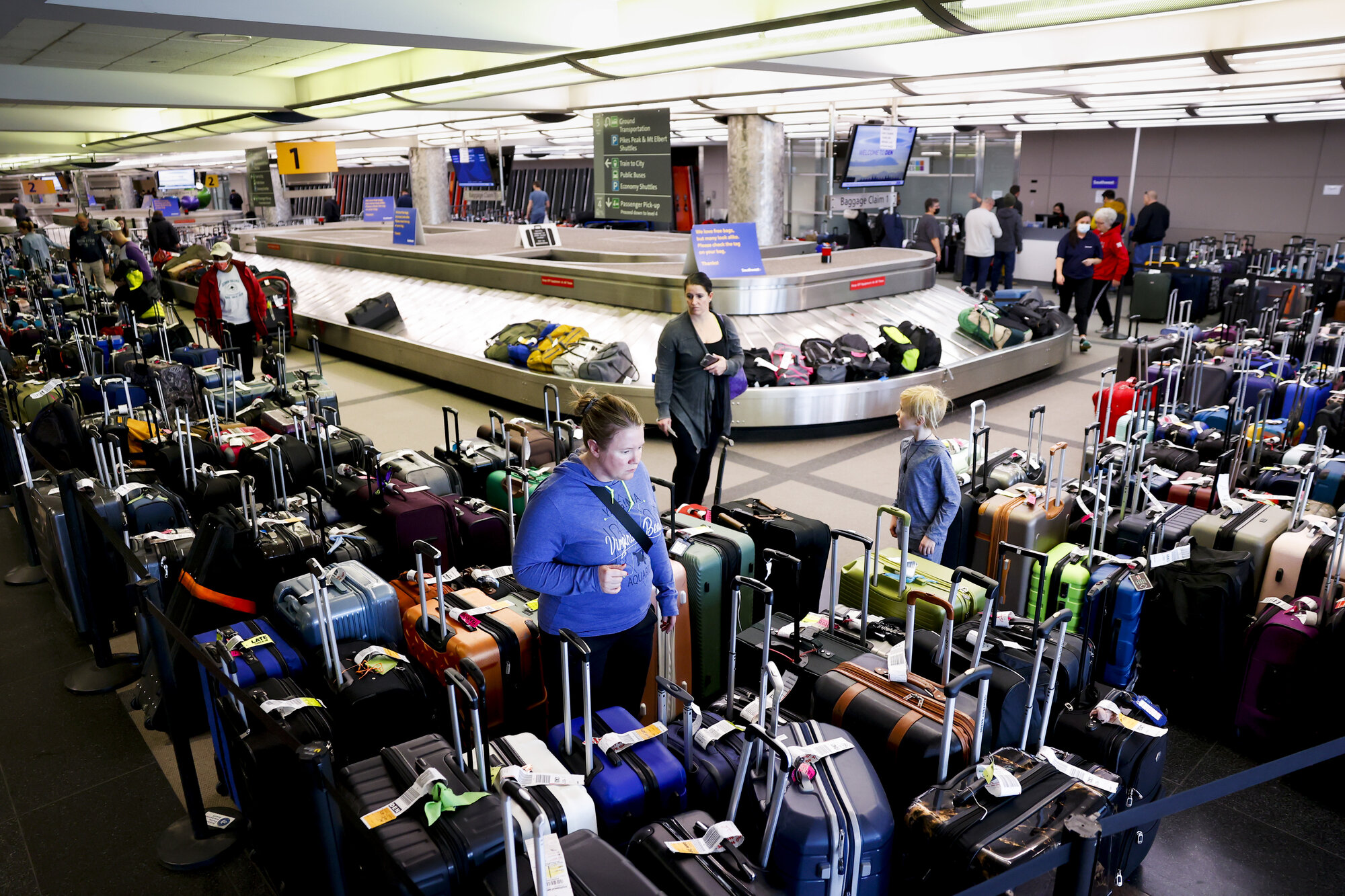 Southwest Airlines customer baggage