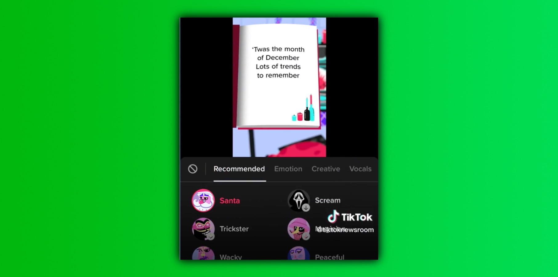 Santa takes over TikTok this Christmas with new text-to-speech effect 