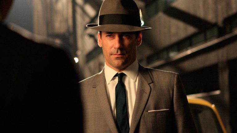 Jon Hamm as Don Draper in Mad Men.