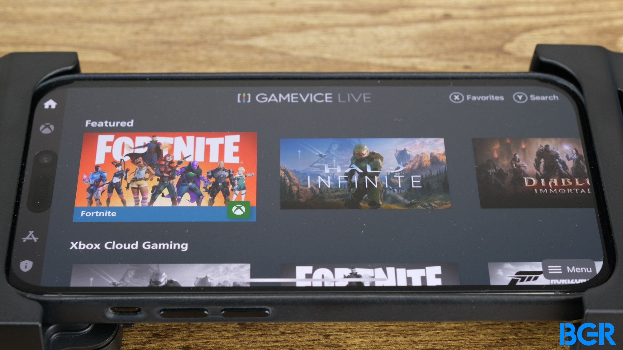 Logiciel Gamevice Flex