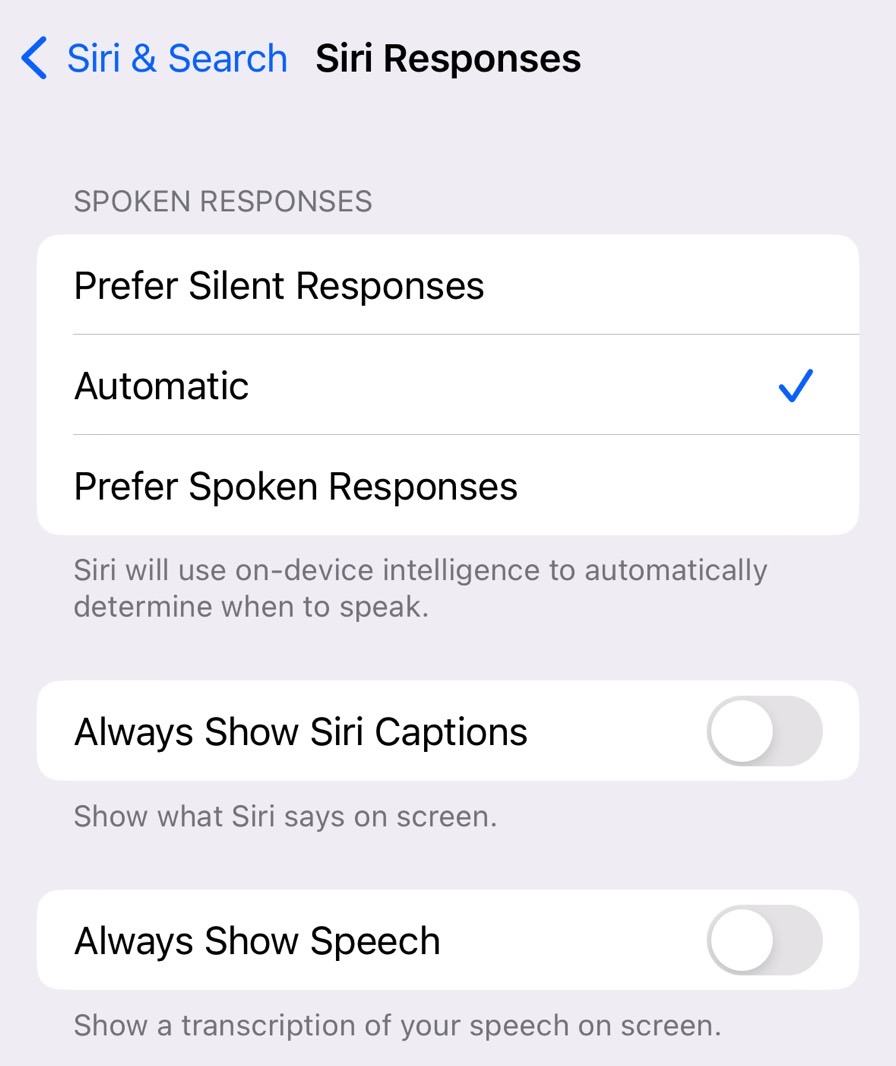 Turning Siri silent on iPhone is easy, just select the right setting.