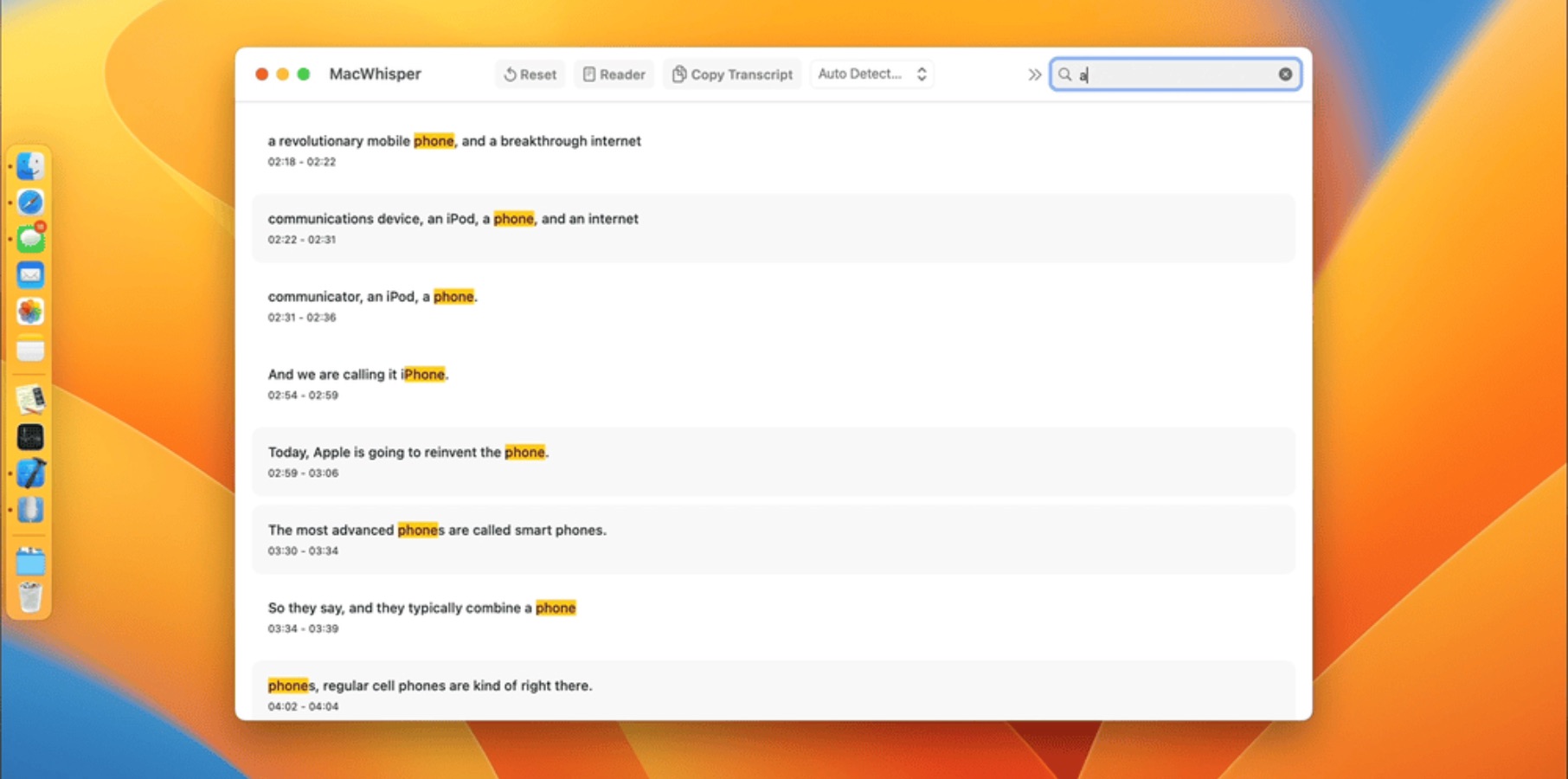 MacWhisper transcribes audio recordings with OpenAI’s help