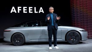 Sony Afeela Sony Honda Afeela prototype unveiled at CES 2023.