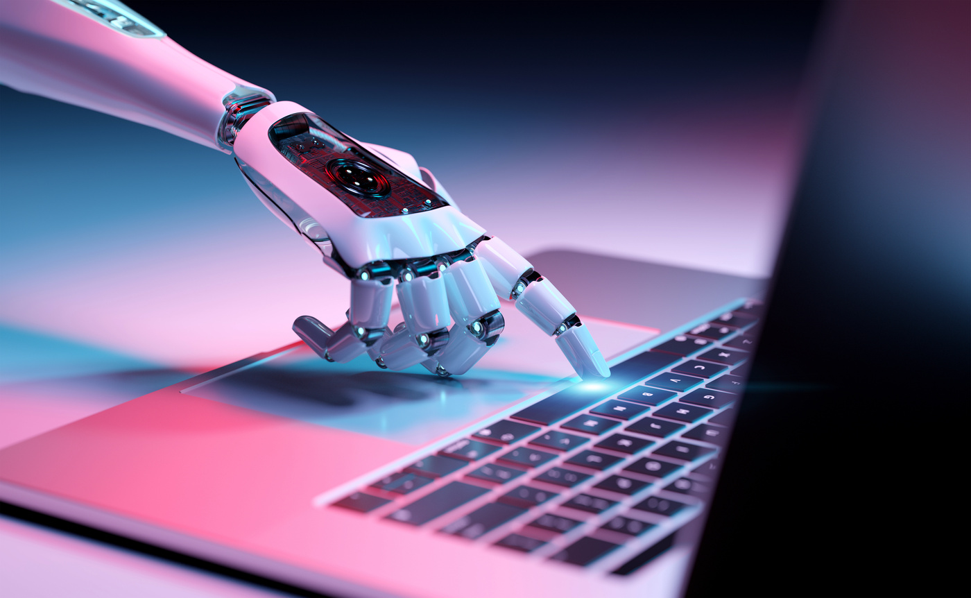 Robot z komputerem