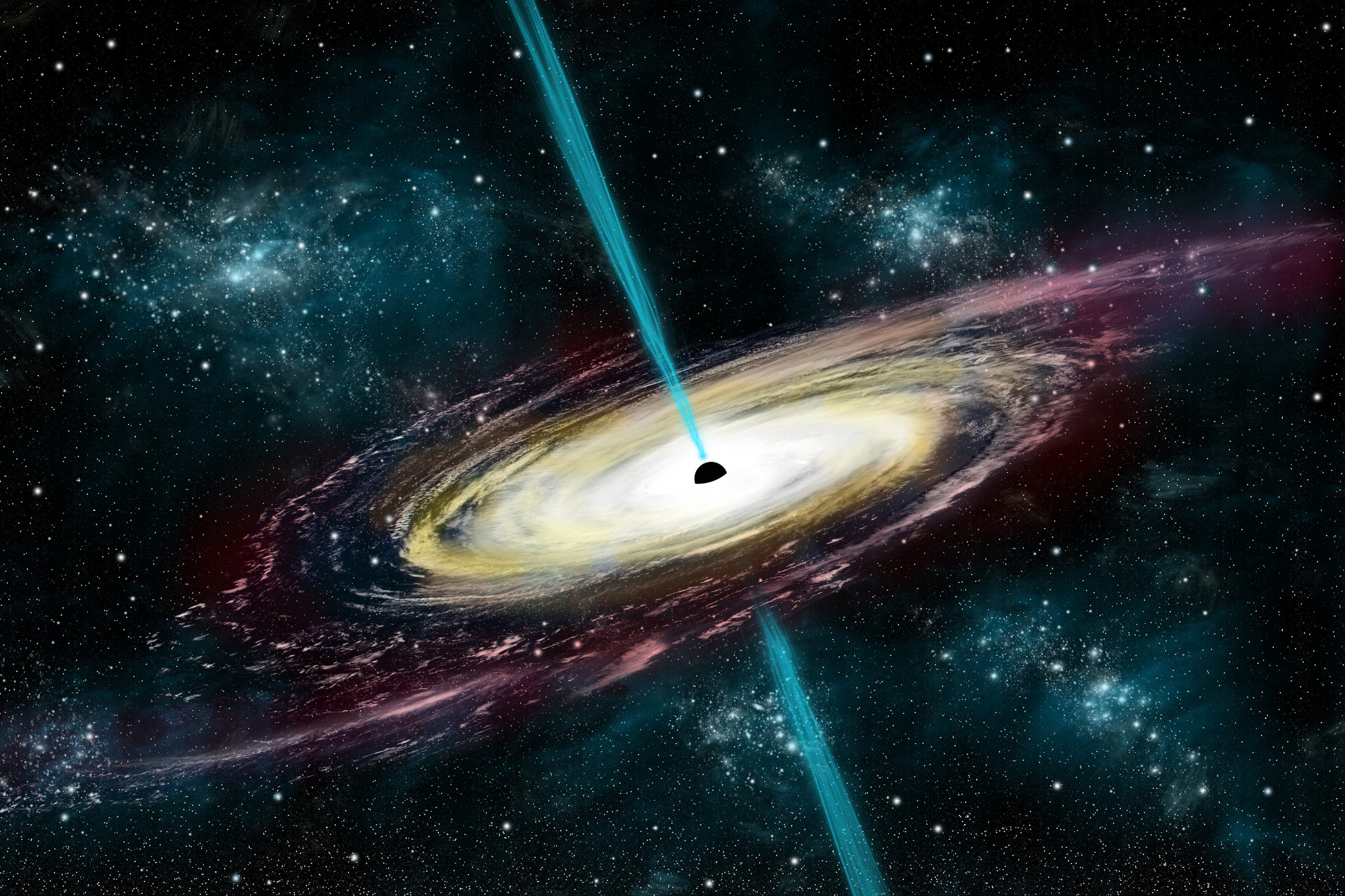 Jets Spewing from Quasars and Radio Galaxies