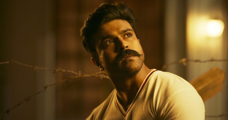 Ram Charan in RRR.