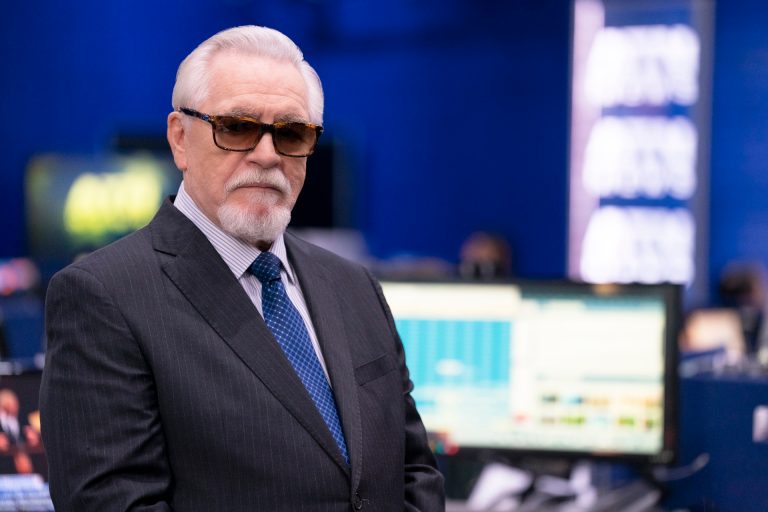 Brian Cox as Logan Roy in Succession.