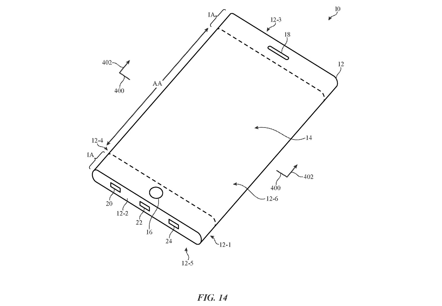 Foldable Iphone May Have A Wraparound Display And No Physical Buttons 4031