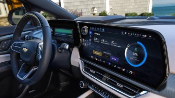 Interior of the Chevrolet Equinox