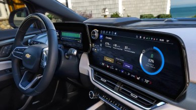 Interior of the Chevrolet Equinox