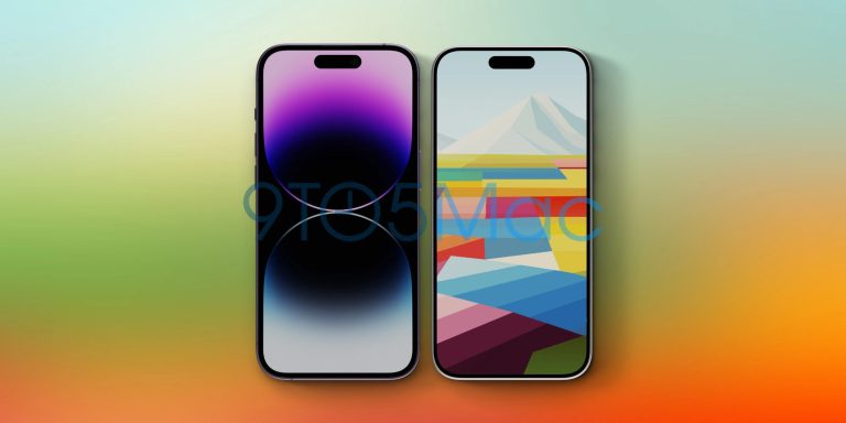 iPhone 14 Pro design vs. iPhone 15 Pro render.