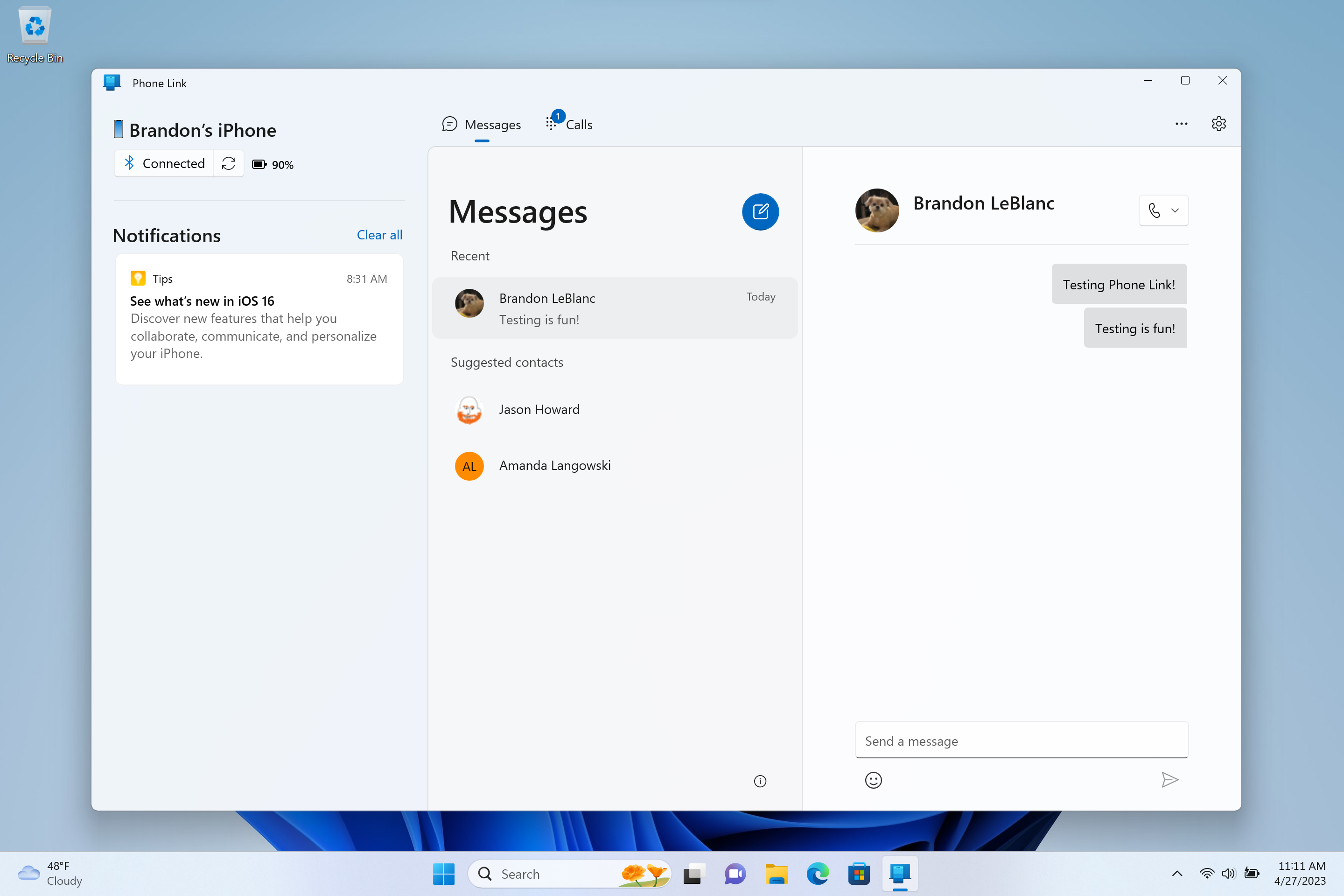 Microsoft is bringing iMessage to Windows — well, kind of