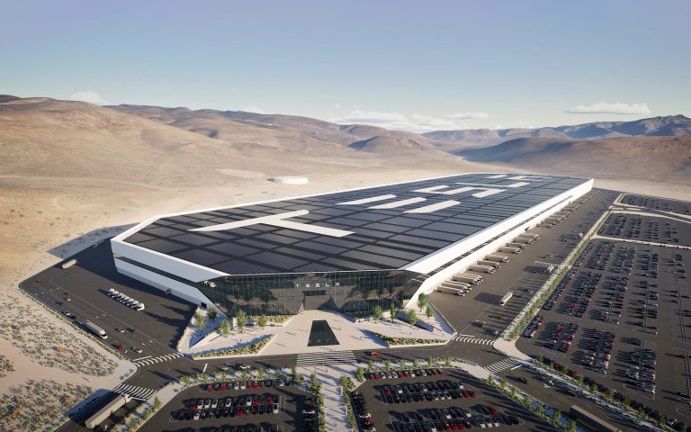 Tesla's Gigafactory in Nevada