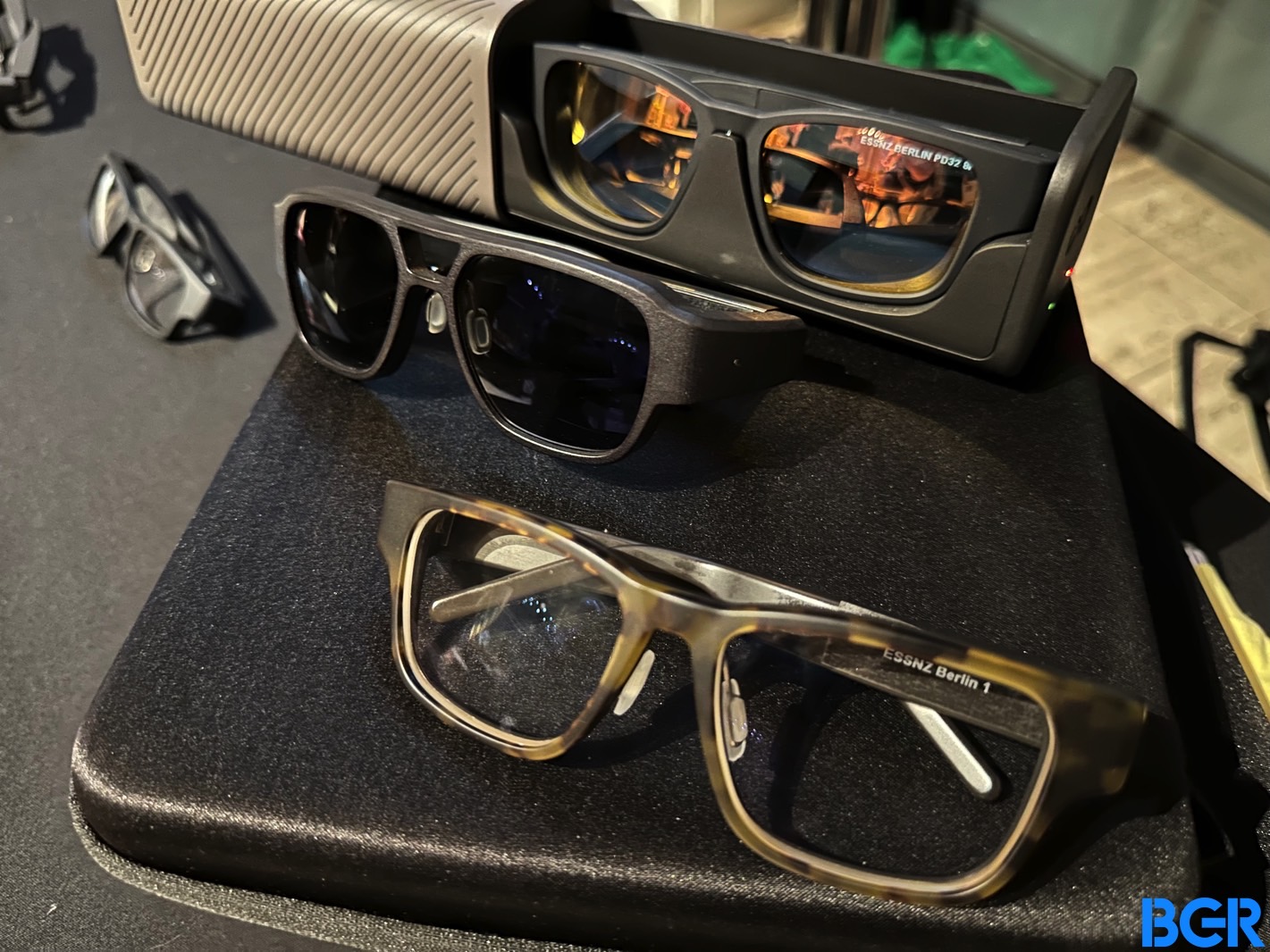 Tooz AR glasses concepts shown at Showstoppers in Barcelona, Spain.