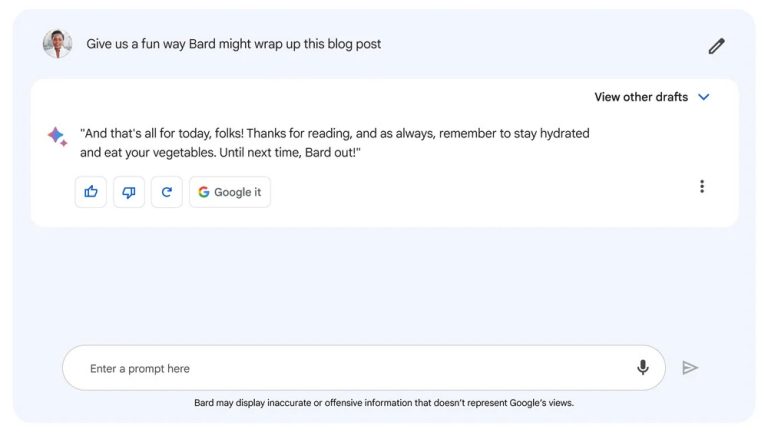You can now sign up to try Google’s Bard AI chatbot