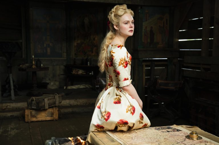 Catherine (Elle Fanning) in The Great.