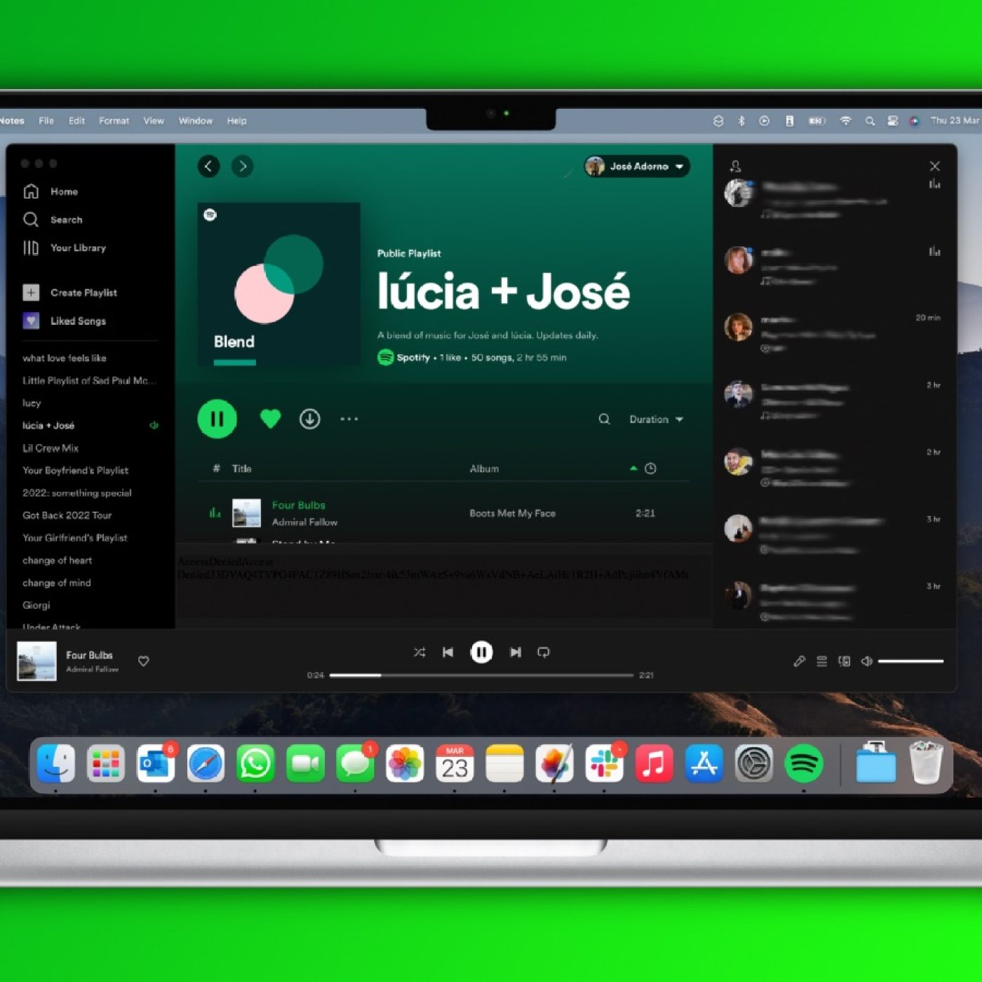 Spotify Now Playing for Mac - Apple Community