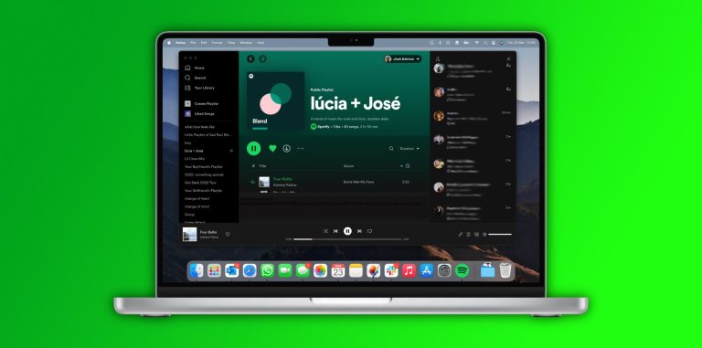 Spotify on the Mac