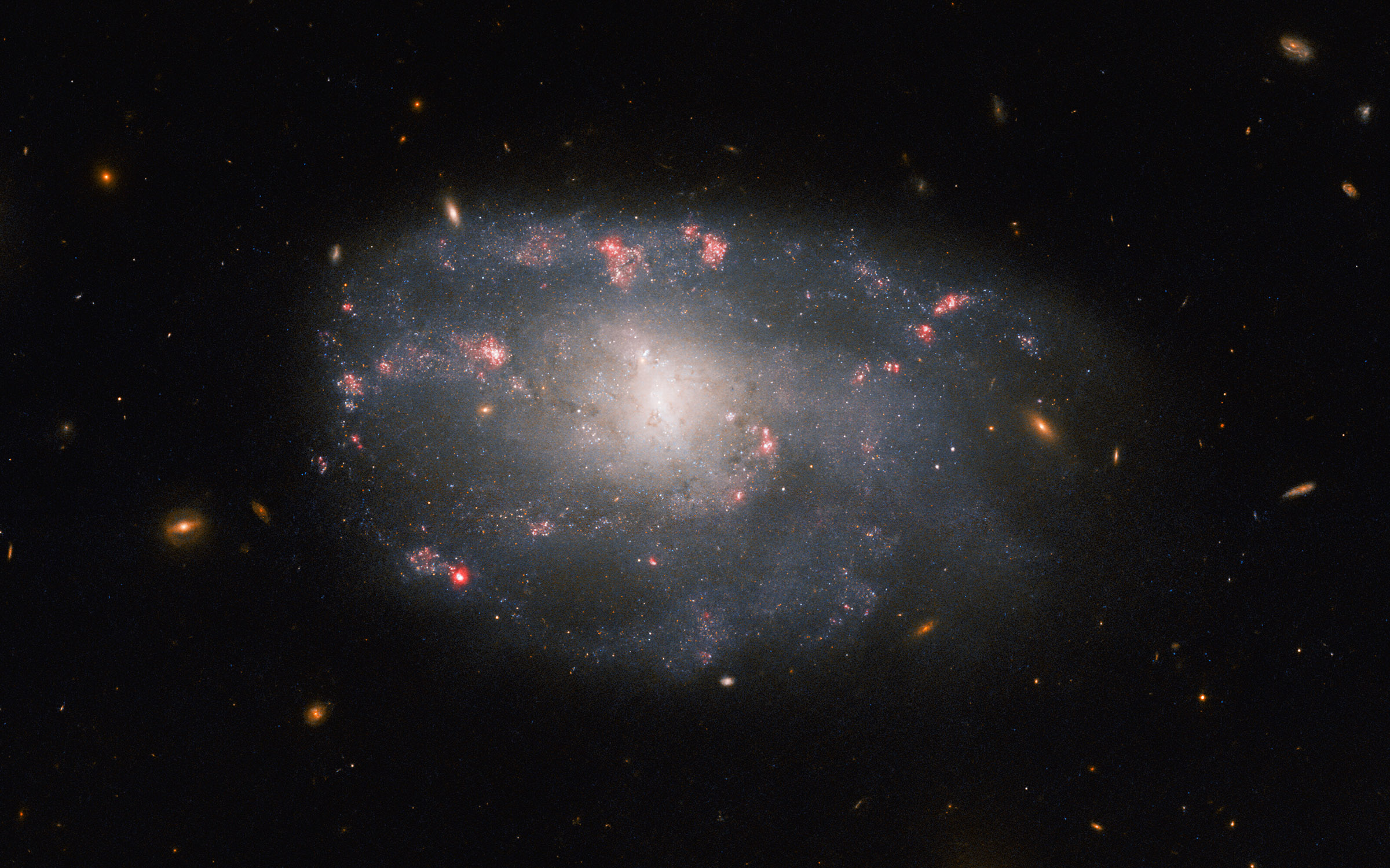 The irregular spiral galaxy NGC 5486