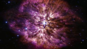 wolf-rayet star on verge of a supernova