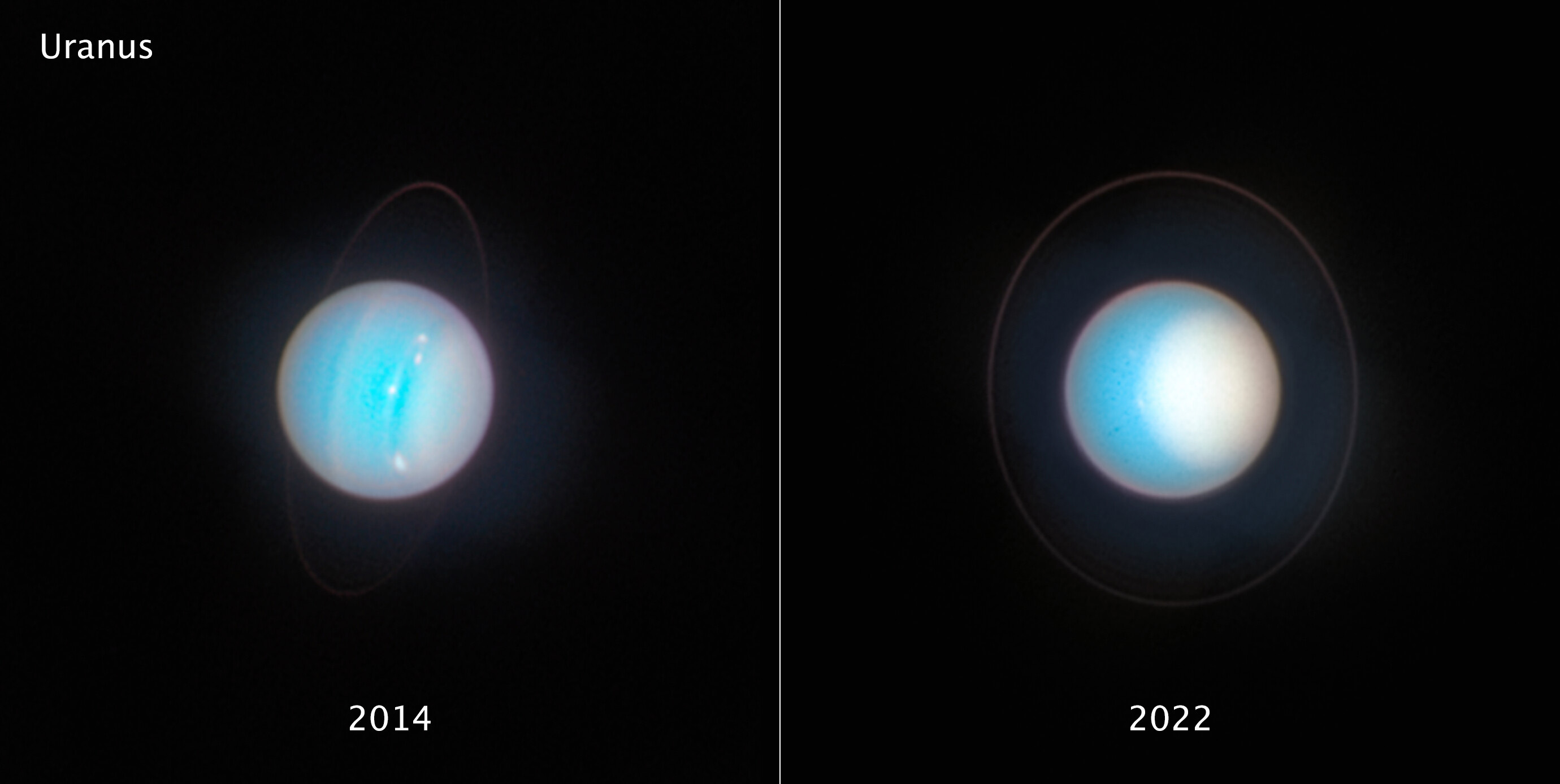 Hubble Uranus images