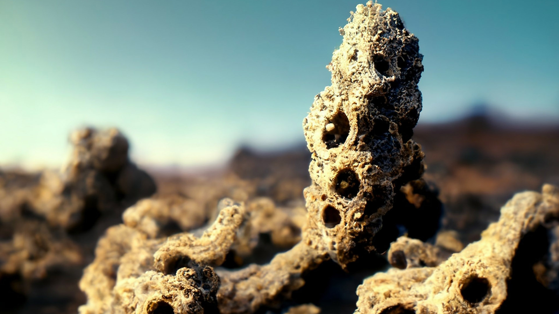 fulgurite, fossilized lightning