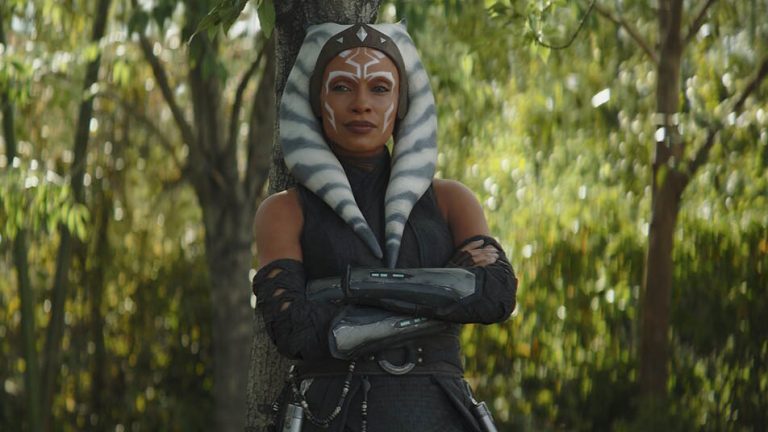 Rosario Dawson as Ahsoka in The Mandalorian.